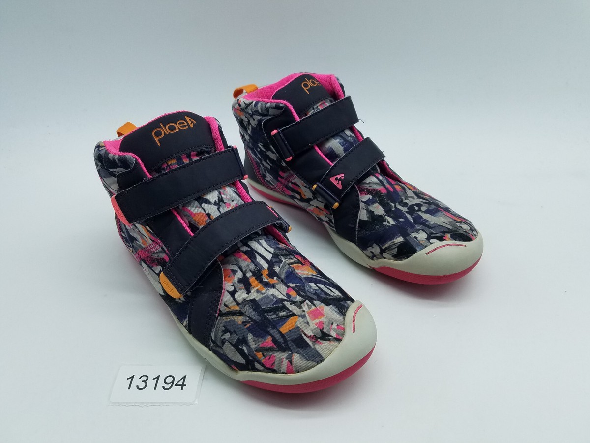 PLAE Max High Top Girl's Size Comfort Running Shoes Deep Space