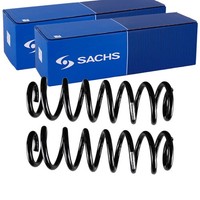 2X Sachs Fahrwerksfedern Hinten Passend FÜR Vw Golf Tiguan Links+Rechts