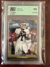 Kyler Murray 2019 Leaf Draft #SP-KM1 Gold SP Rookie Card PGI 10. rookie card picture