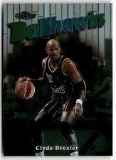 1997-98 Finest #151 Clyde Drexler Embossed Rockets