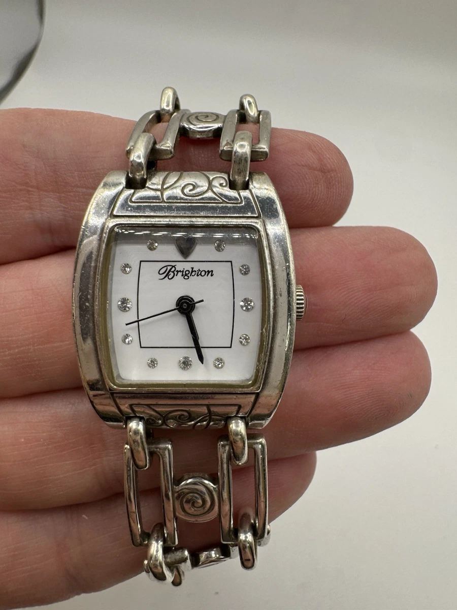 Brighton Silver Plated Band Quartz Wristwatches for sale | eBay display picture 1