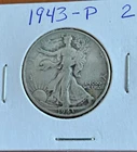 1943-P Walking Liberty Half Dollar 90% Silver