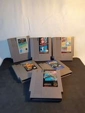   Nintendo NES Game lot 6 Games NES Cartridge Mario, Rad Racer, WF, Duck Tested