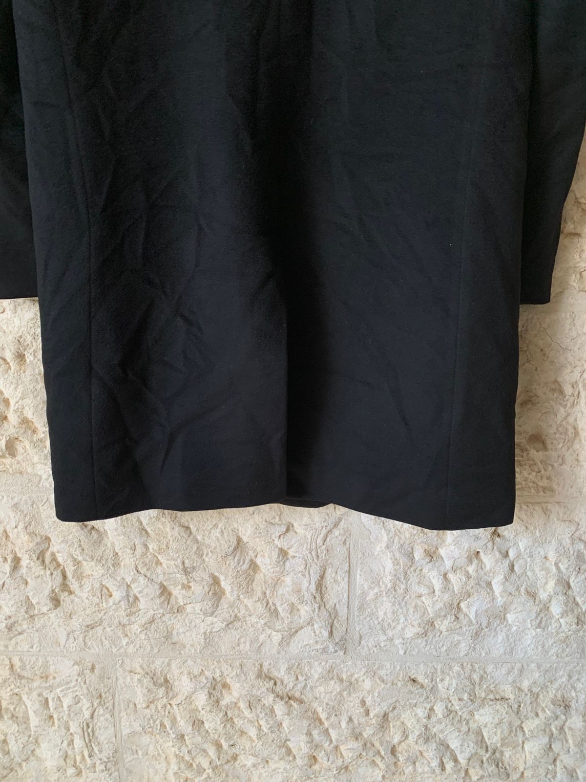 Hugo Boss Wool Cashmere Colombo classic black top over coat 42R thumbnail 16