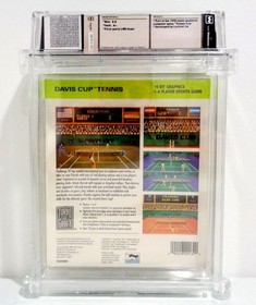 Davis Cup Tennis NEC TurboGrafx-16 TG16 1991 USA NEW SEALED GRADED WATA 8.0 A+