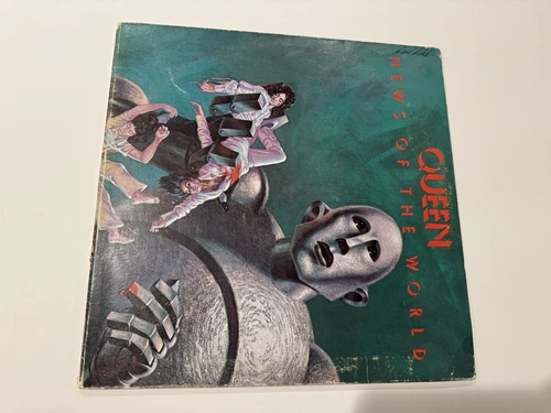 Queen News Of The World Gatefold Vinyl LP VG 1977 1st U.S. Pressing Classic Rock