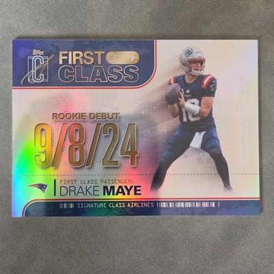 2025 Topps Signature Class - Drake Maye First Class FC-4 SSP Case Hit Patriots