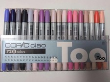 Copic Ciao 72 Couleurs B Set TOO Illustration marqueur set stylos avec étui...