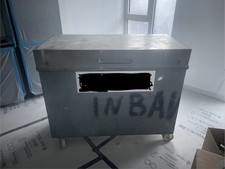 LARGE SITE TOOL BOX  / CHEST ON WHEELS WITH  2 LOCKS 