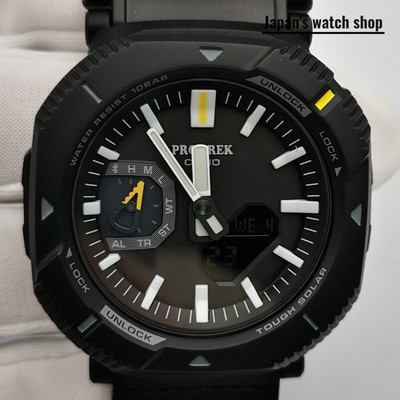 CASIO PRO TREK PRJ-B001B-1JF Black Bluetooth GPS Men's Watch New in Box