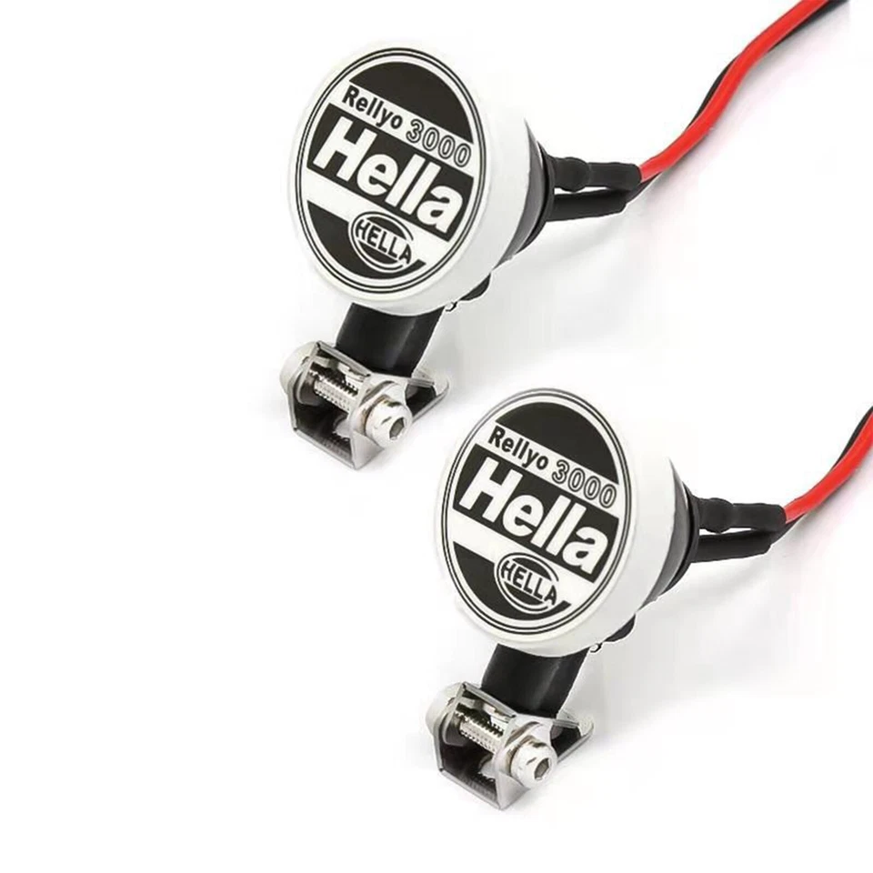 RC Car LED Licht Scheinwerfer Scheinwerfer für 1/18 1/10 SCX10 TRX4 TRX6 RC Car - Bild 3 von 4