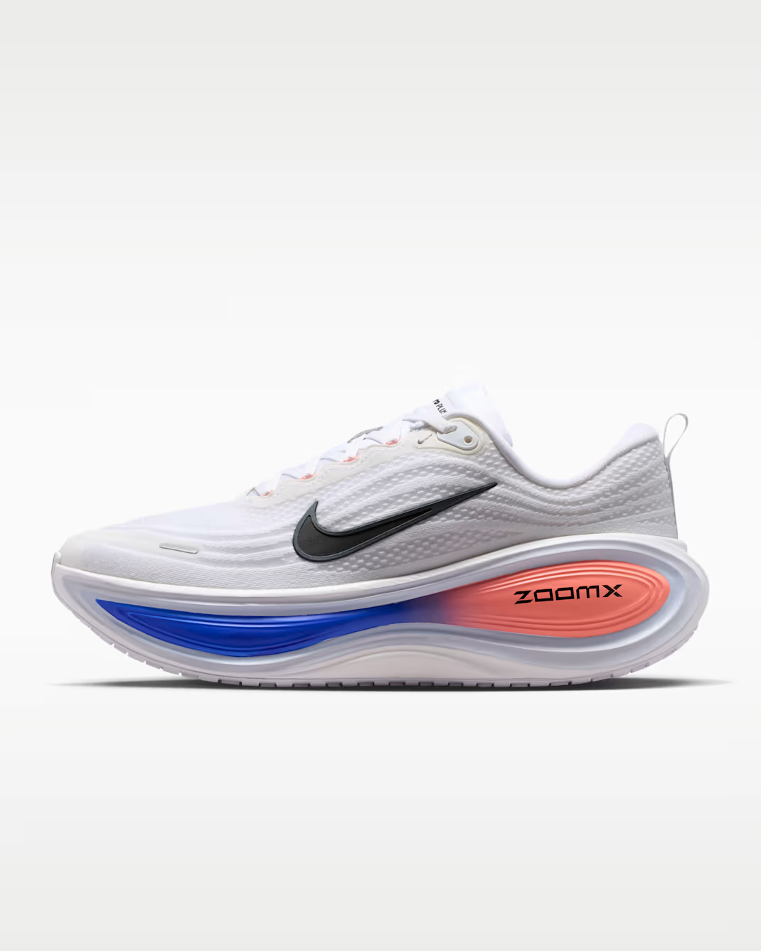 Nike Vomero Plus Men's Shoes in White/Atomic Pink/Racer Blue/Black