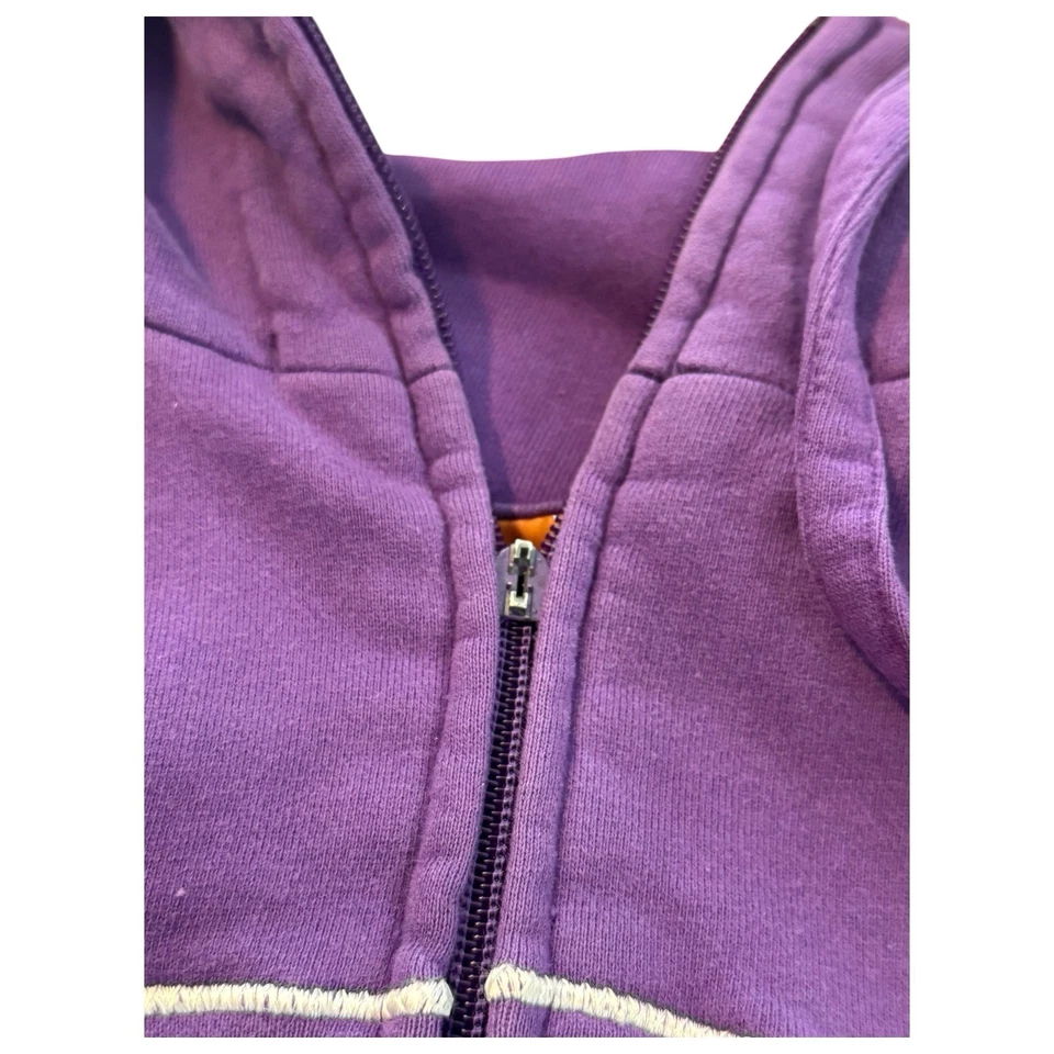 Vintage 90’s G-III Sports Phoenix Suns Hoodie Sweatshirt Purple Men’s Size XL - Image 2 of 4
