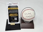 CAL RIPKEN JR. signed OML baseball JSA COA ORIOLES