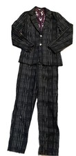 Jack Skellington Jacket Pant Suit The Nightmare Before Christmas Kids Costume