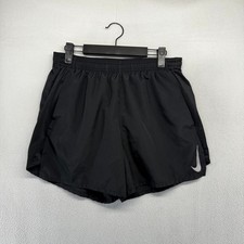 Nike Running Shorts Men's Medium Black Lined Challenger Dri Fit Pockets 4.5 Inch