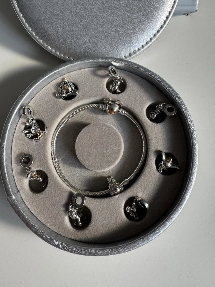 Pandora Disney 100 Limited Edition - Komplettes Set - NEU / ungetragen - Bild 3 von 4