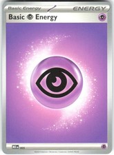 Basic Psychic Energy 005 SVE: Scarlet & Violet Energies SVE NM Pokemon Card TCG