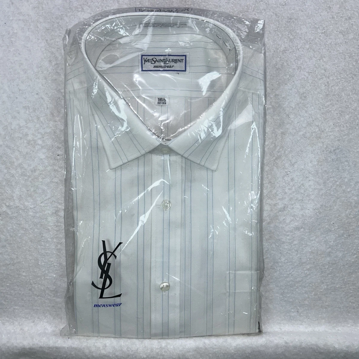 Saint Laurent White Button-Down Dress Shirts for Men for sale | eBay