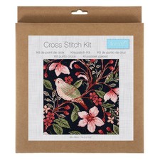 Trimits Counted Cross Stitch Kit - Bird & Blossom - Large Design