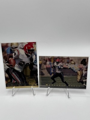 Marshall Faulk Rookie Cards Fleer Ultra Rookie & 4-Sport Colts Rams San Diego St
