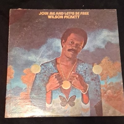 Wilson Pickett Join Me and Let's Be Free Vinyl LP Soul RCA 1970s APL1-0858