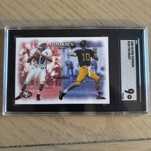 Tom Brady 2000 SkyBox Dominion #234 Rookies Pairs Price Guide