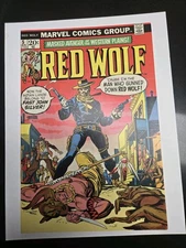 RED WOLF #5  MARVEL COMICS 1973