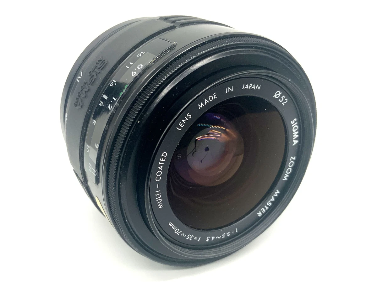 望遠レンズ OLYMPUS SIGMA FOR OLYMPUS 35〜70mm Sigma 35-70mm f/3.5-4.5 Camera Lenses for sale | eBay