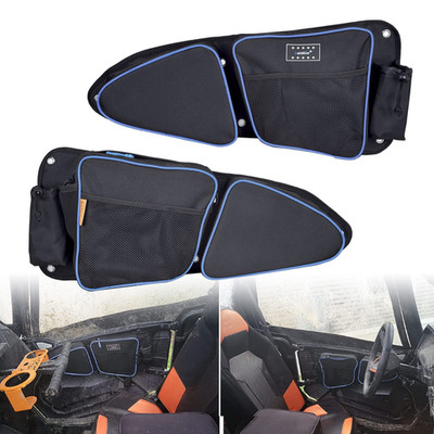 Goldfire Rzr Xp 1000 Accessories Rzr Door Bags Sxs Storage Bag Set W/Knee Pad