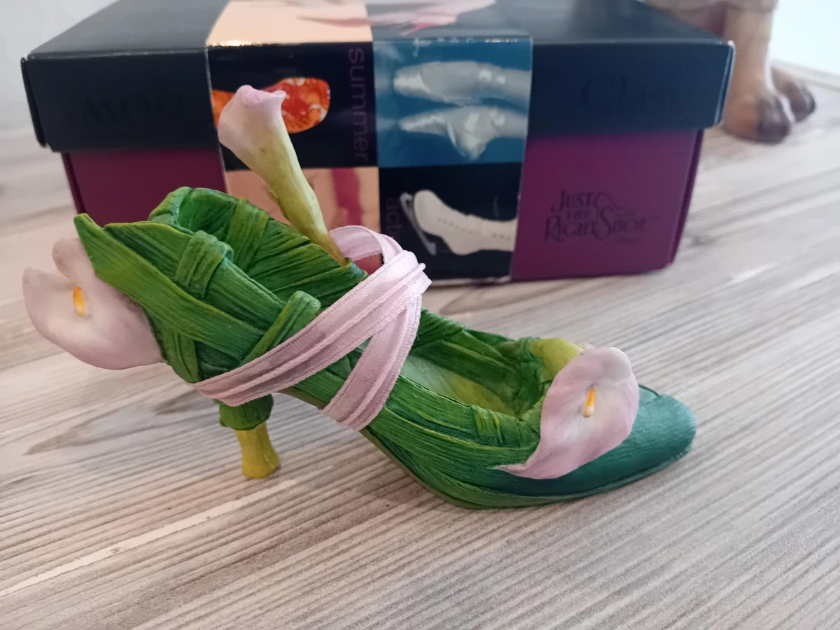 just the right shoe CALLA LILY 25092 sammler miniaturen, Sammlerauflösung