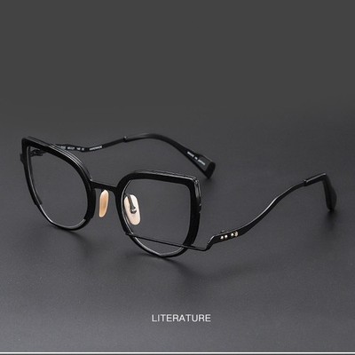 Irregular Large Frame Reading Glasses Women Japan Maruyama Masahiro Readers