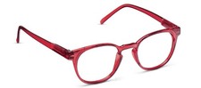 NEW ROUND RED PEEPERS BLUE LIGHT FILTERING Readers