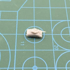 3D Printed Model Unpainted 1/700/400/350 U.S. World War II Tank Sherman M4A1