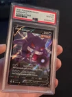 PSA 10 FRESH CERT Gengar V 156/264 Swsh08: Fusion Strike Holo
