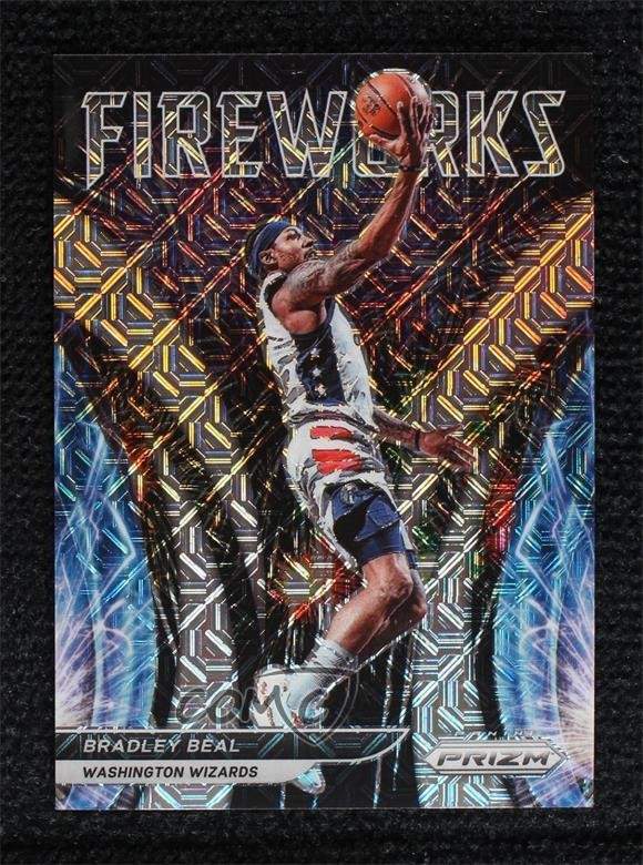 2021-22 Panini Prizm Fireworks Mojo Prizm /25 Bradley Beal #9