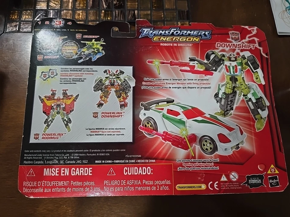 Transformers Energon Downshift 🏁  Wheeljack Powerlinx 2004 Autobot Rare  RID  - Image 4 of 4