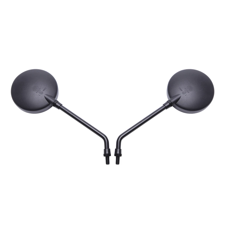 Espejos retrovisores laterales redondos para motocicleta Kawasaki KZ1100 KZ1000 KZ900 KZ750 Foto 4 de 4