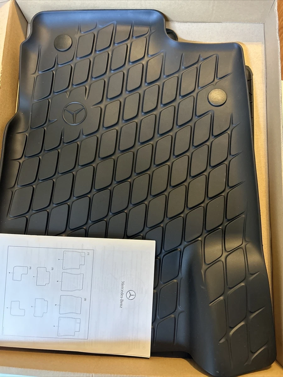MERCEDES-BENZ GLE W167 Front Floor Mat Set LHD A16768063069G33 NEW