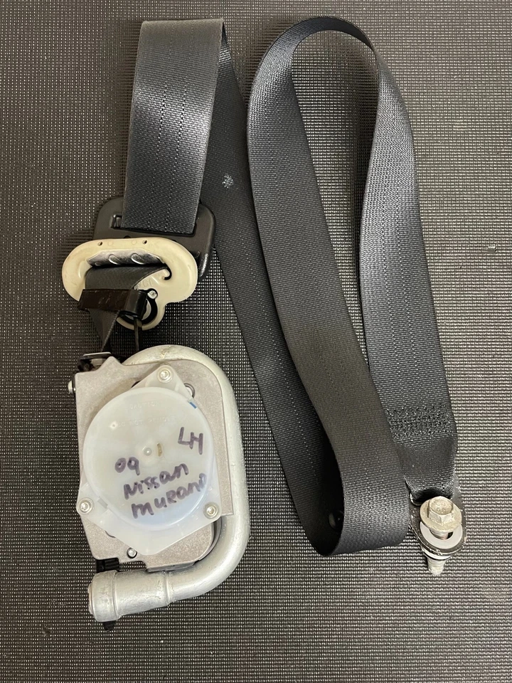 2009 2010 2011 2012 Nissan Murano Front LEFT DRIVER Side Seat Belt OEM - Image 2 of 4