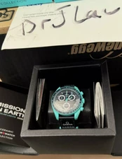 Swatch x Omega Bioceramic Moonswatch Mission To Earth POLAR LIGHTS - Fast Ship