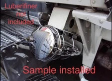 Peterbilt 359 Lube Refiner luberfiner Side Angled Frame Mount Bracket Steel 358