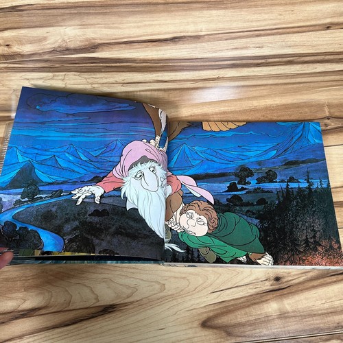 The Hobbit: An Illustrated Edition J R R Tolkien 1977 BEAUTIFUL Abrams Artbook - Picture 16 of 24