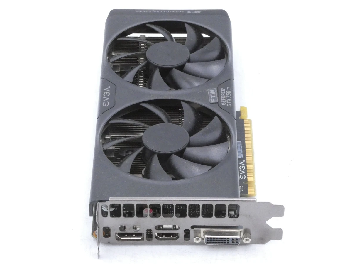EVGA GTX 750 Ti 02G P4 3757 RX USED 3