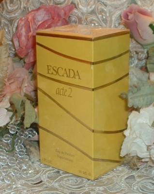 ESCADA ACTE 2 ~ 1 oz / 30ml ~ EDP Perfume ~ Eau de Parfum ~ NIB