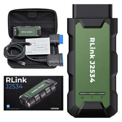 Topdon RLink J2534 Elite VCI Pass-Thru Pro-gramming Tool Multi-Protocol