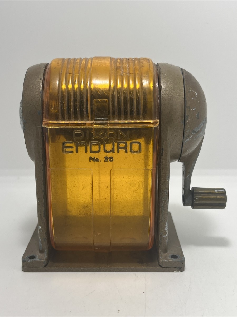 【DIXON社】ENDURO・アンティーク・ペンシルシャープナー（米国製） Vintage Dixon Enduro No.20 Pencil Sharpener - Etsy