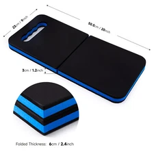 Kneeling Pad with Carrying Handles, Extra Thick Foam Cushioning Mat for Knee Set