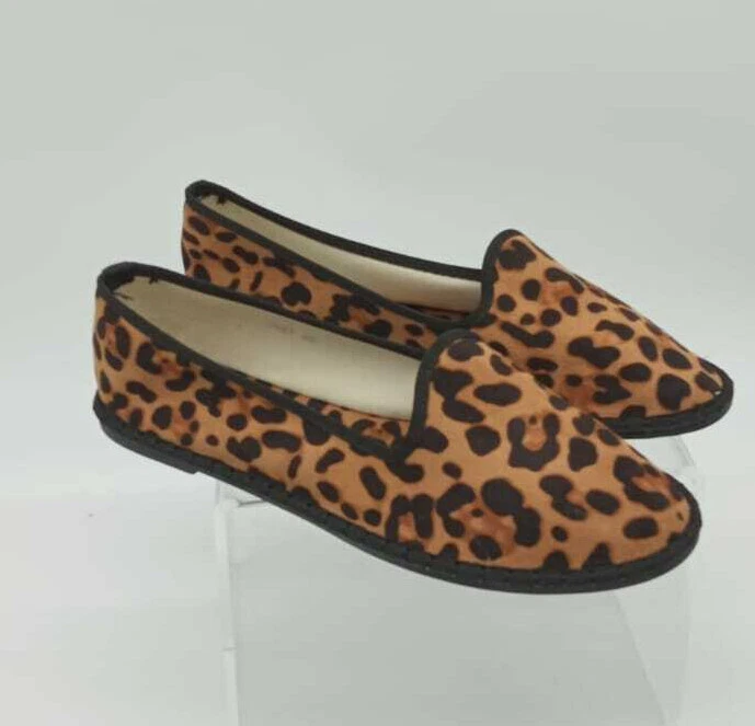 Scarpe basse donna ragazza mod. friulane maculate animalier leopardate ballerine - Immagine 2 di 4