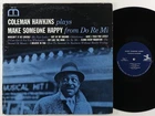 Coleman Hawkins "Make Someone Happy" LP Prestige Moodsville 31 Mono Van Gelder